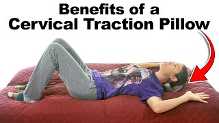 Cervical Traction Pillow Benefits amp How To Use It [upl. by Anwahsad]