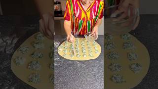 Ravioli with ricotta and spinachРавиоли с рикоттой и шпинатом food cook recipe coook [upl. by Ecienal10]