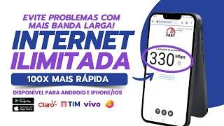 ⚡📲 INTERNET ILIMITADA PARA ANDROID E iOS VELOCIDADE MÁXIMA EM 2024 🚀🔥 [upl. by Yeliak]