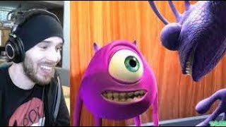 HE TURNED PURPLE  YTP  Wazowski Inc Monsters Inc YTP Reaction [upl. by Fachan]