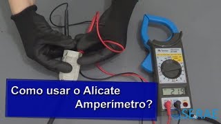 Como usar o Alicate Amperímetro [upl. by Liebermann338]