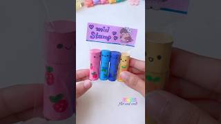 DIY mini stamps miniature craft shorts tonniartandcraft diy love craft art youtubeshorts [upl. by Fabron]