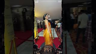 Sobhita Dhulipala  PS1 Music amp Trailer Launch Event  Lyca Productions PS1 [upl. by Atorod948]