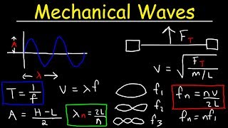 Mechanical Waves Physics Practice Problems  Basic Introduction [upl. by Campy]