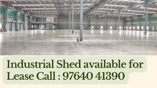 Prime Industrial Shade for Lease in Chakan MIDC  Your Gateway to Efficient Manufacturing [upl. by Aihsilef]