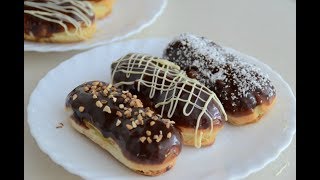 Coffee Eclairs Recipe [upl. by Mima450]