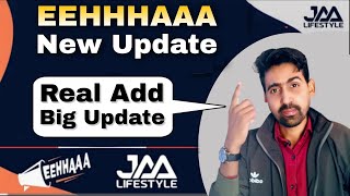 EEHHHAAA New Update  Jaa Lifestyle New Update Today  Jaa Lifestyle Latest Update [upl. by Jermyn]