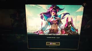 PRESTIGE BATTLE LION LEONA 🦁 🛡️ UNLOCKED 🤩 [upl. by Lockwood]