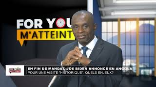 Que vient chercher Joe Biden en Afrique en fin de mandat A quoi joue lAngola [upl. by Yrneh]