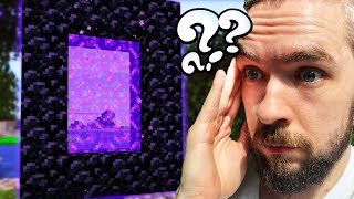 I Opened A NETHER Portal In Minecraft  Part 4 [upl. by Alethea890]