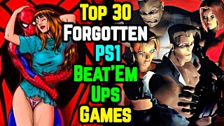 Top 30 Forgotten PS1 Beatem Up Games That Took This Genre To A Whole New Level  Explored [upl. by Sobel]