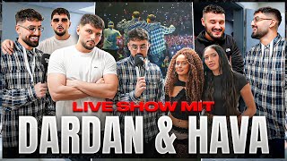 ICH WAR LIVE BEI DARDAN amp HAVA🎤🔥 [upl. by Albarran444]