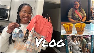 VLOG SHOPPING FOR BABYGIRL BABY SHOWER DIYs VACATION PREP AMANI’S BDAY [upl. by Ennayhc187]