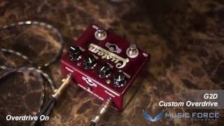 MusicForce G2D Custom Overdrive  Demo [upl. by Oicirbaf]