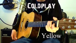 Coldplay  Yellow acoustic cover [upl. by Litton448]