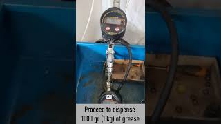 FLEXBIMEC  Digital meter for grease art 4289 calibration procedure [upl. by Bocock]