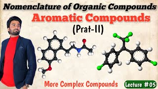 Nomenclature of Aromatic compounds part2 Lec5  Nomenclature of Polycyclic Aromatic Compounds [upl. by Mac153]