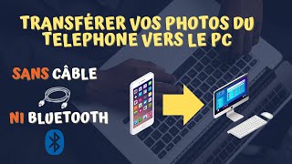 Astuce  Transférer vos photos du smartphone vers PC sans câble ni Bluetooth [upl. by Esmaria]