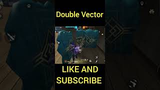 Double Vector 1 VS 3  GARENA FREE FIRE shorts ytshorts freefire totalgaming [upl. by Yvan371]