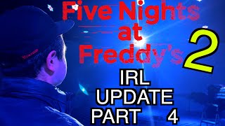 HALF WAY DONE FNAF 2 IRL Part 4 [upl. by Aleemaj]