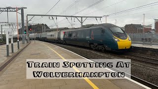 Train Spotting at Wolverhampton [upl. by Eppesiug143]