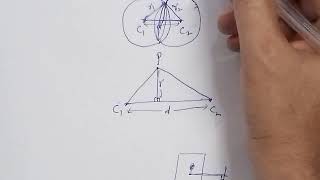 Two spheres of radii r1 and r2 cut orthogonallyProve that the radius of the comm r1r2√e12r22 [upl. by Gamal69]