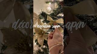 décorations sapin pour moins de 1€ Action🎄✨ lifestyle moments christmas diy aesthetic ideas [upl. by Naeerb]