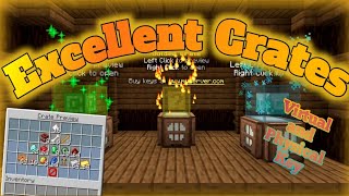 Complete Excellent Crates Tutorial Setup GUI Config Crate Customization amp More [upl. by Nosnevets]