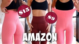 Leggings Try On Haul  Amazon Edition [upl. by Sension]