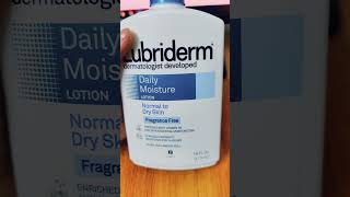 Lubriderm Daily Moisture Lotion Review lubriderm moisturizinglotion [upl. by Analaf]