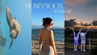 ENGHoneymoon in Hawaii🌺waikikisnorkelingeatingchillingand healing🌴🥥🧘🏻‍♀️  Newly wed life [upl. by Akived252]