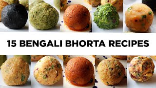 15 Mouthwatering Bhorta Recipes [upl. by Klarrisa]