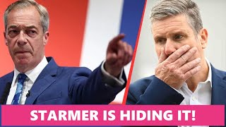 Nigel Farage exposed Keir Starmer as he tried to hide it from the public [upl. by Fabiano93]