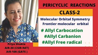 Pericyclic reactions Molecular Symmetry by FMO approch [upl. by Mikal]