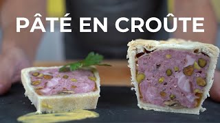 Pâté en croûte  delicious recipe with quite a few variation possibilities [upl. by Giorgi224]