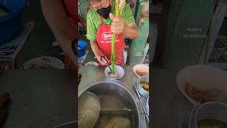 Vegetarian noodles in Thailand 🇹🇭 streetfood Shorts [upl. by Lladnik809]