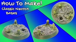 How to Make a Necron BASE  Easy Basing Paste Trick [upl. by Nylarahs]