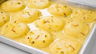 Rasmalai Halwai Style with Secrets  Bengali Rasomalai Recipe  CookingShooking [upl. by Seek]