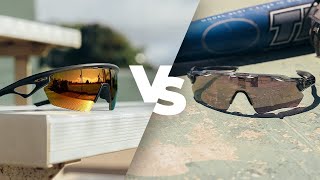 Oakley Sphaera VS Radar EV Path – Shield Sunglass Comparison  SportRx [upl. by Burget]