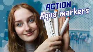 Actions Aqua markers proberen [upl. by Yelnik]