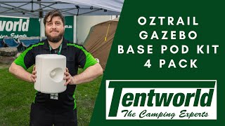 Oztrail Gazebo Base Pod Kit  4 Pack [upl. by Apgar]