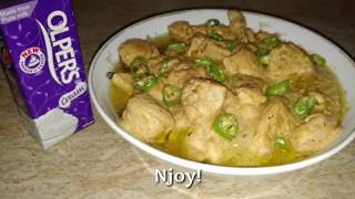 Chicken White Handi makhani handi with Olpers Cream [upl. by Dolly]