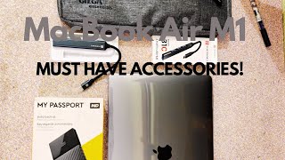 MacBook Air M1 Must have ACCESSORIES PWT [upl. by Eenram762]