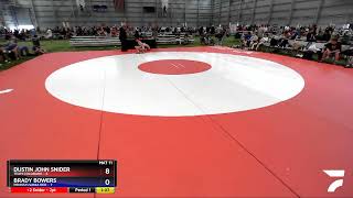 120 Lbs Placement Matches 8 Team  Dustin John Snider Team Colorado Vs Brady Bowers Pennsylvan [upl. by Goodyear373]