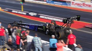 NitrOlympX Hockenheim 2023 FIA Top Fuel qualification round 4 [upl. by Ardnovahs]