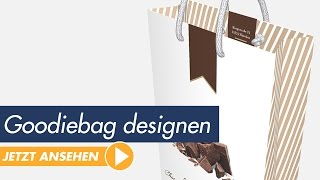 InDesign Tutorial Kreative Goodiebags gestalten und druckfertig exportieren [upl. by Rabbi138]