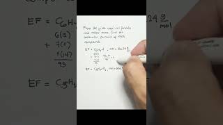 Molecular formula from empirical formula and molar mass [upl. by Gurtner]