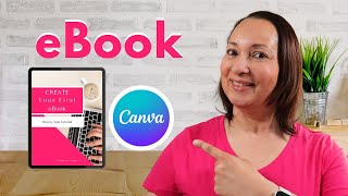 How to Create an eBook in Canva Step by Step Tutorial [upl. by Emilee]