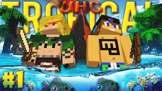 NUOVA ULTRAHARDCORE NEI TROPICI  Minecraft TROPICAL UHC ITA 1 w TheMark [upl. by Abrahan]