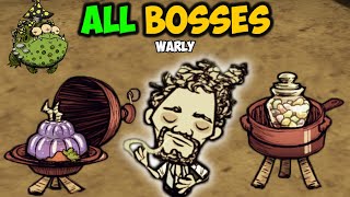 Defeating EVERY Boss as Warly Electric Chef [upl. by Raknahs]